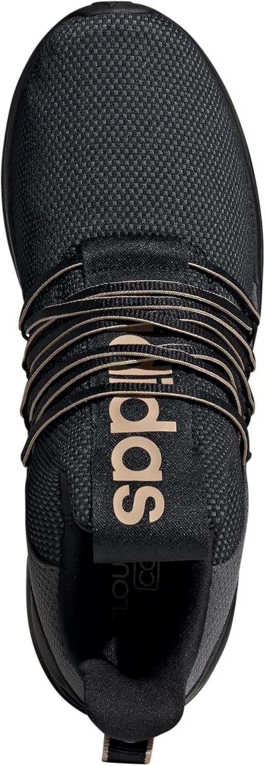 adidas Mens Lite Racer Adapt 7.0 Slip On Sneakers Shoes Casual - Black