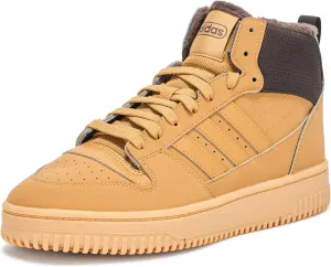 adidas Unisex Break Start Mid Top Winterized Basketball Sneaker, Mesa/Dark Brown/Gum, 11 US Men
