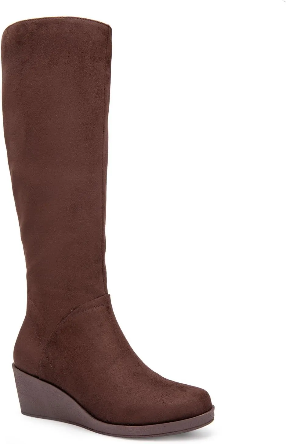 Aerosoles - Women's Binocular Knee High Boot - Knee High Boots with Memory Foam Footbed