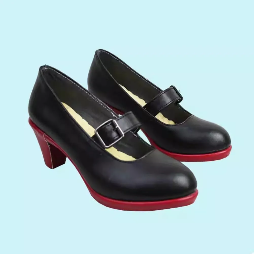 Alexandrina Sebastiane Cosplay Shoes for Game Zenless Zone Zero High Heel Cos Halloween Women Men Custom Made Anime
