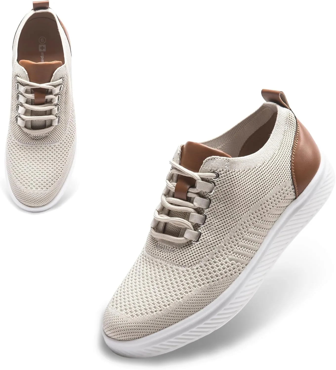 Alpine Swiss Brad Mens Dress Sneakers Mesh Oxfords Business Casual Comfortable Shoes