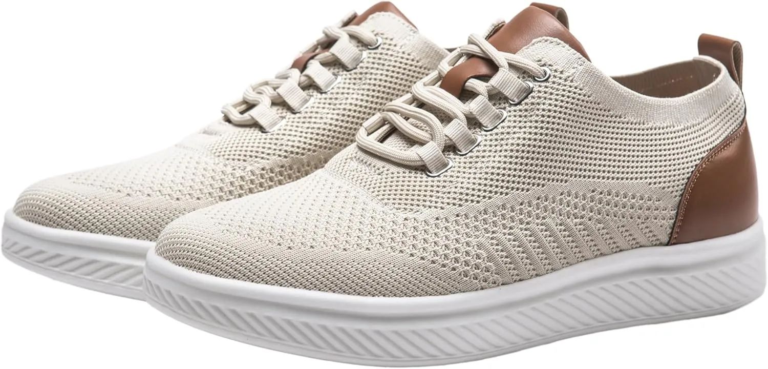 Alpine Swiss Brad Mens Dress Sneakers Mesh Oxfords Business Casual Comfortable Shoes