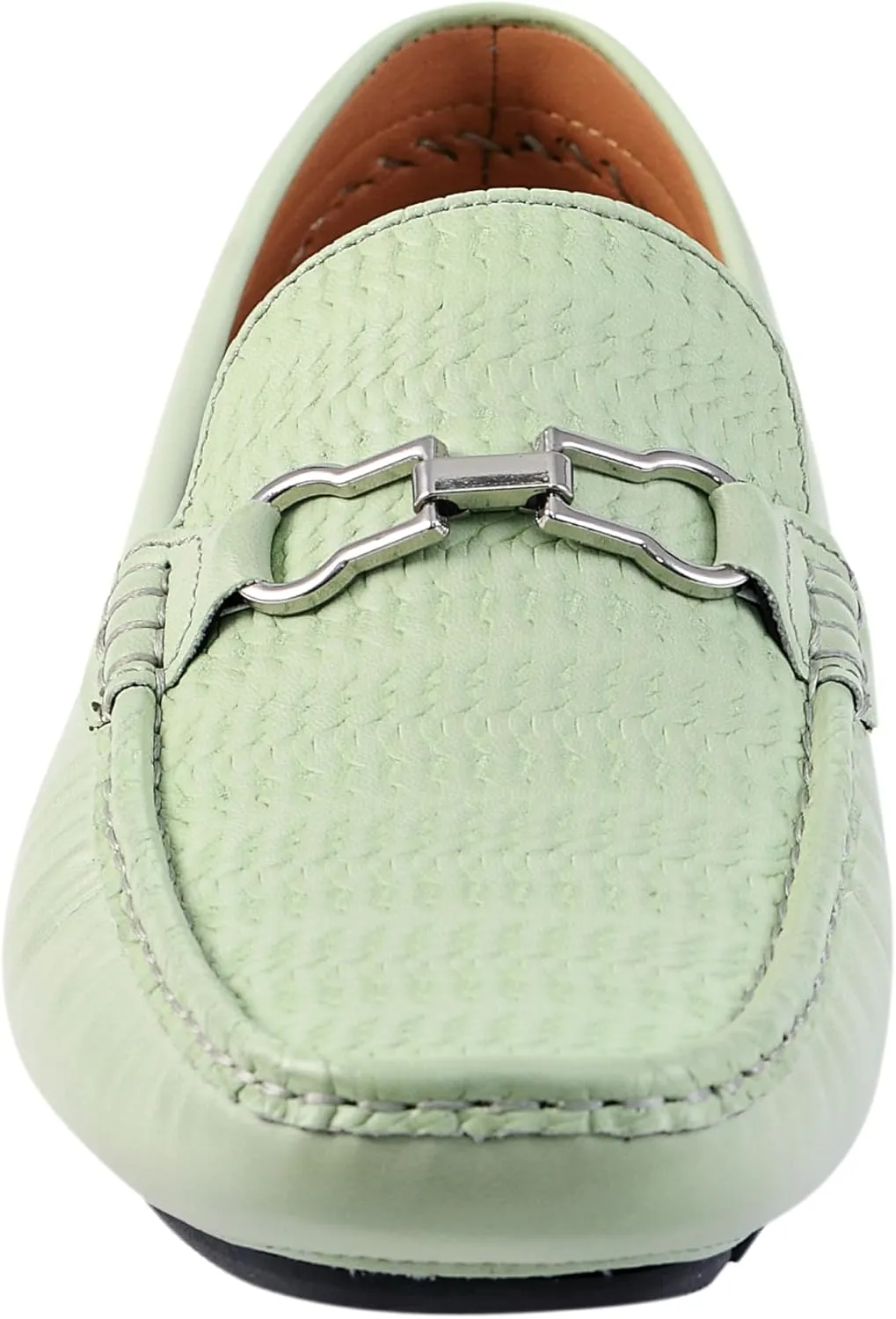 Amali Cola - Driving Moccasins for Men – Mens Slip On Loafers, Moccasins, Slip-on Dress Shoes - Driving Loafers with Matching Color Bit