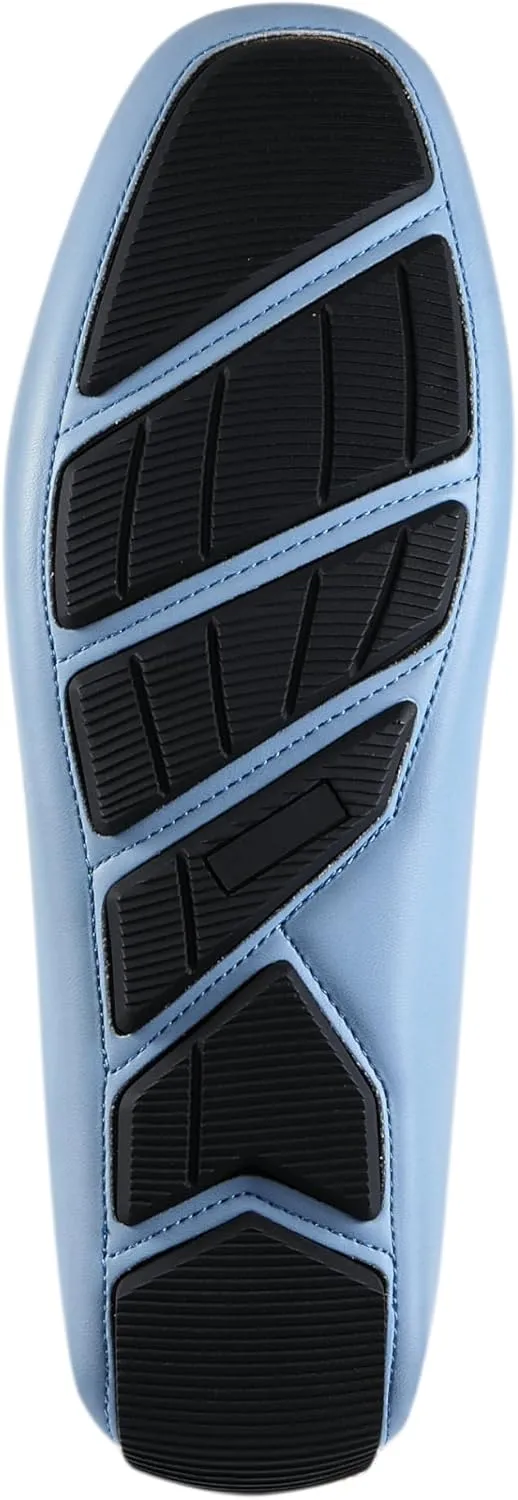 Amali Cola - Driving Moccasins for Men – Mens Slip On Loafers, Moccasins, Slip-on Dress Shoes - Driving Loafers with Matching Color Bit