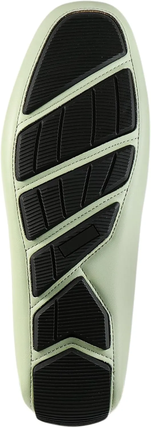 Amali Cola - Driving Moccasins for Men – Mens Slip On Loafers, Moccasins, Slip-on Dress Shoes - Driving Loafers with Matching Color Bit