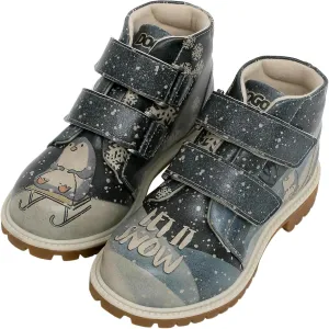 Ankle Boots for Kids - Vegan Leather and Unique Design Winter Boots for Kids