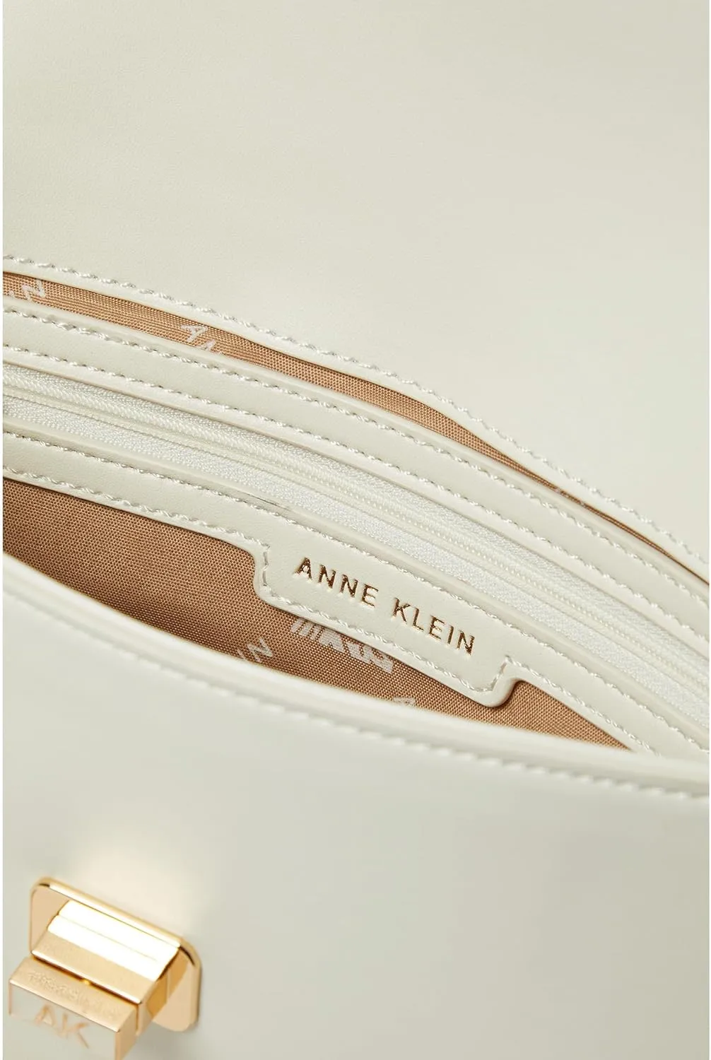 Anne Klein Handbag with Enamel Turn Lock