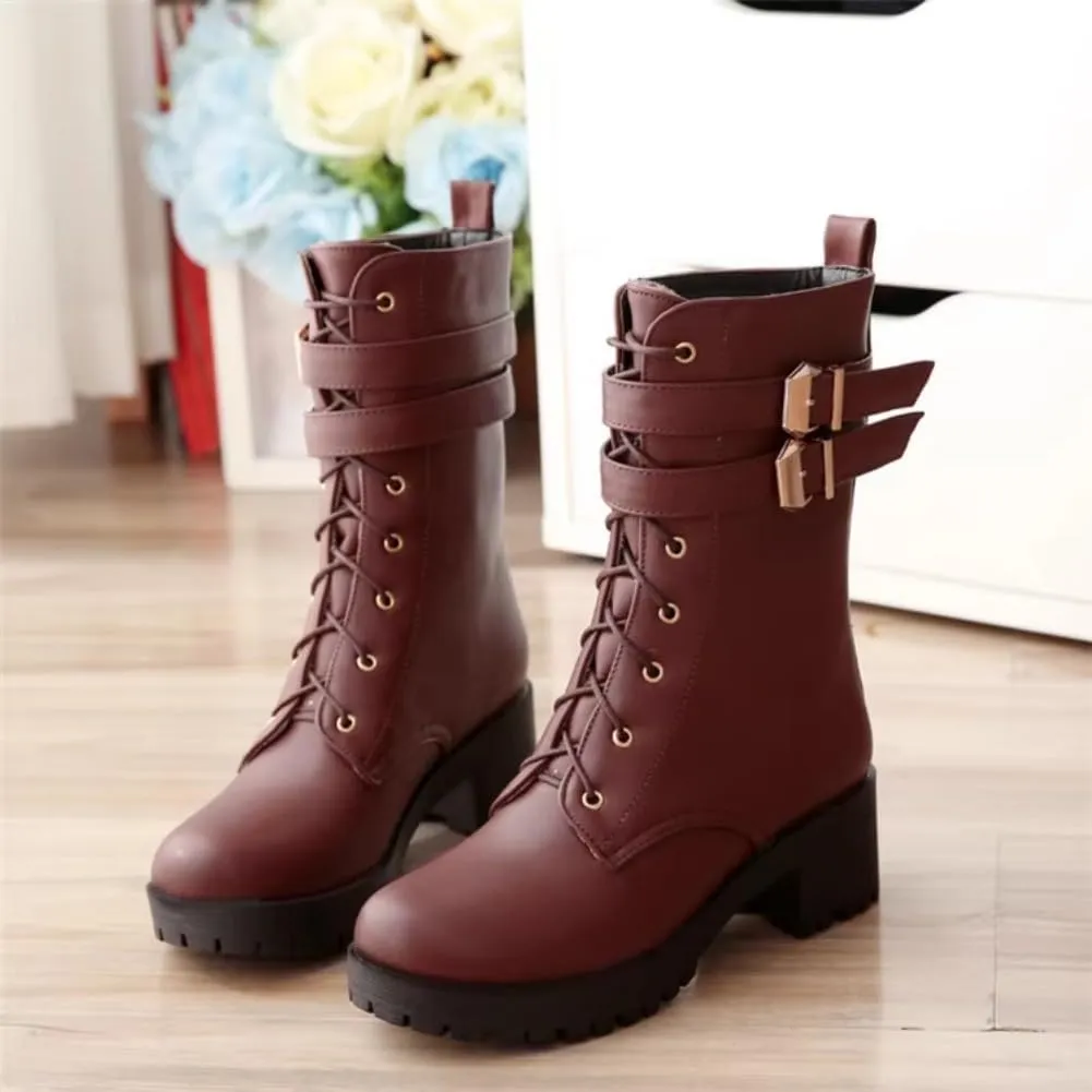 Anne Takamaki Boots Cosplay Shoes for Game Cos High Heel Halloween Women Custom Made Anime