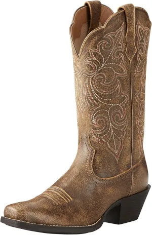 Ariat Women's Round Up Square Toe Western Boot