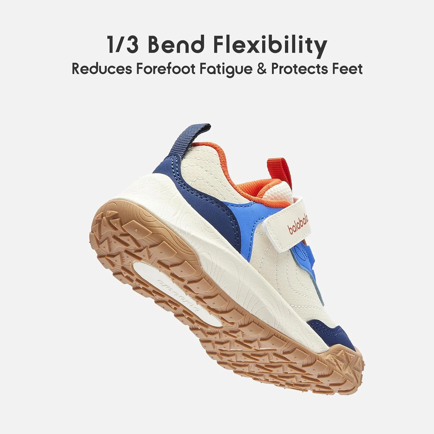 Balabala Toddler Sneakers Girls Boys Walking Shoes Athletic Sports Soft Comfortable Non-Slip Anti-Crash Design