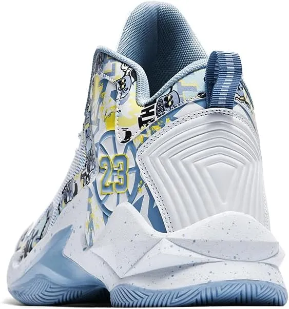 Basketball Shoes for Boys and Kids, Walking Running Shoes Breathable Comfortable Boys Sneakers for Little and Big Kids