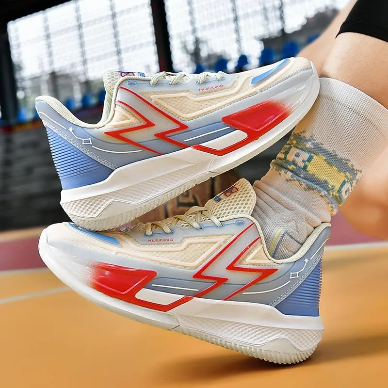 Basketball Shoes for Women Men Fashion Sneakers Breathable Comfortable Colorful Sport Non Slip Shoe