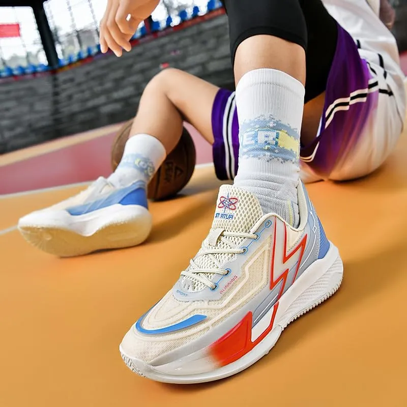 Basketball Shoes for Women Men Fashion Sneakers Breathable Comfortable Colorful Sport Non Slip Shoe