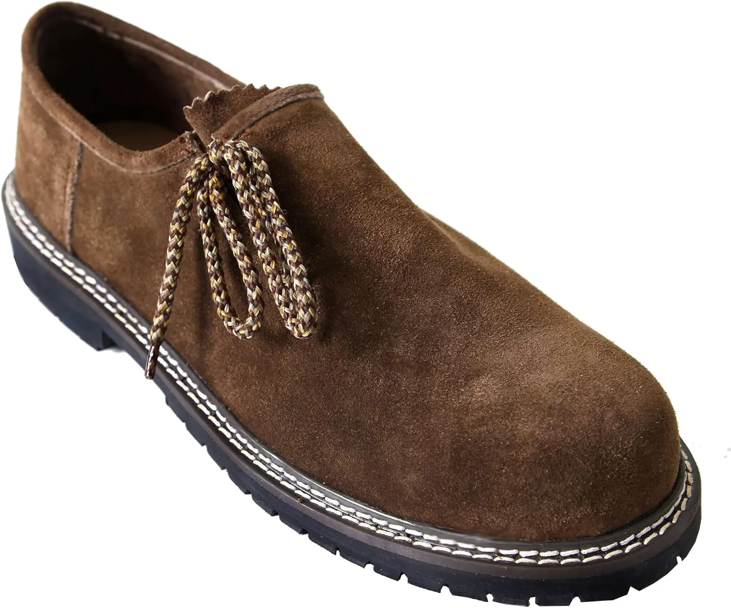 Bavarian Shoes Oktoberfest Costume German Boots Western Shoes Leather Shoes for Men Party Feetwear