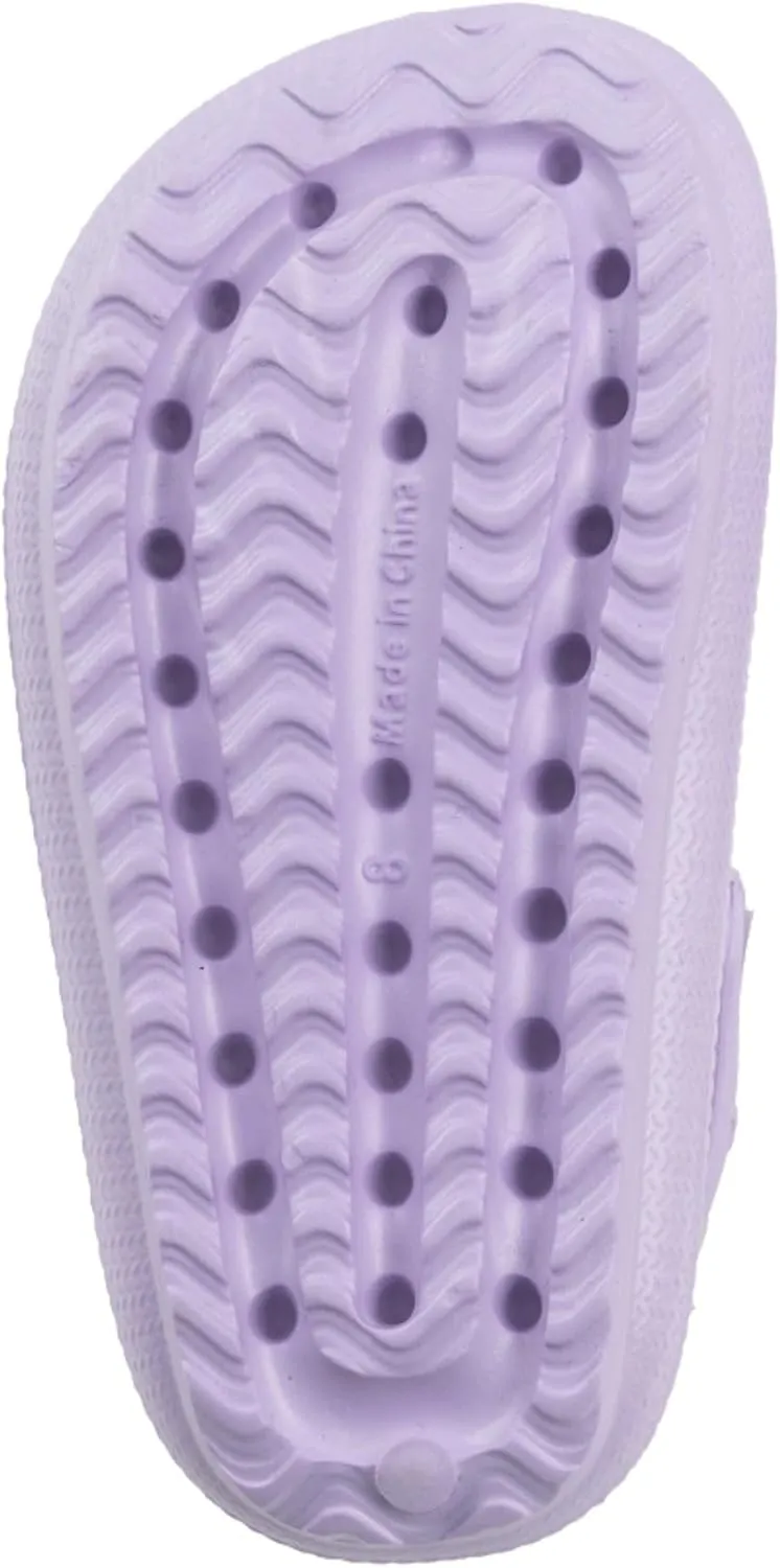 bebe Girls' Sandals - Comfortable Slides for Kids, Slip on Shoes for Girls (Toddler)