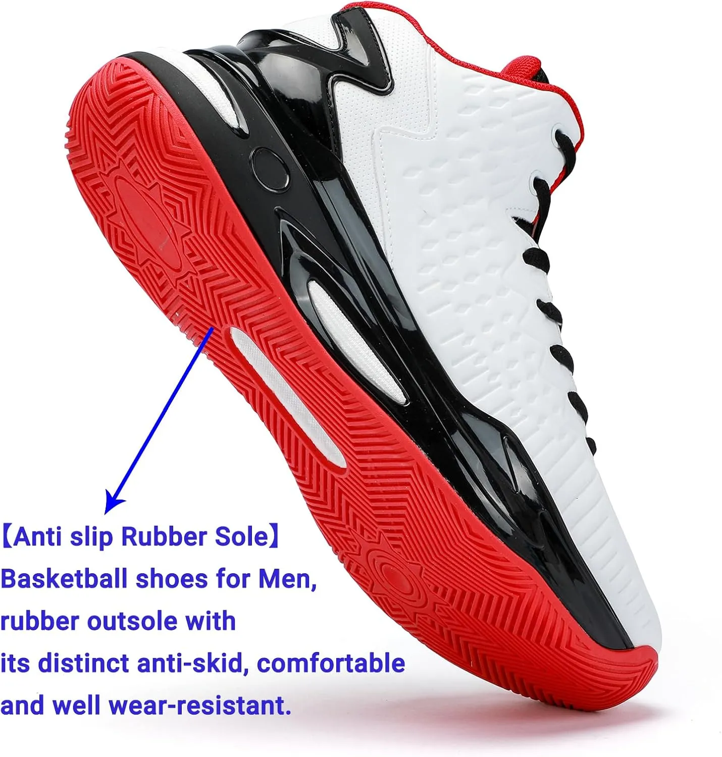 Beita High Upper Basketball Shoes for Men Sneakers Breathable Sports Shoes Anti Slip
