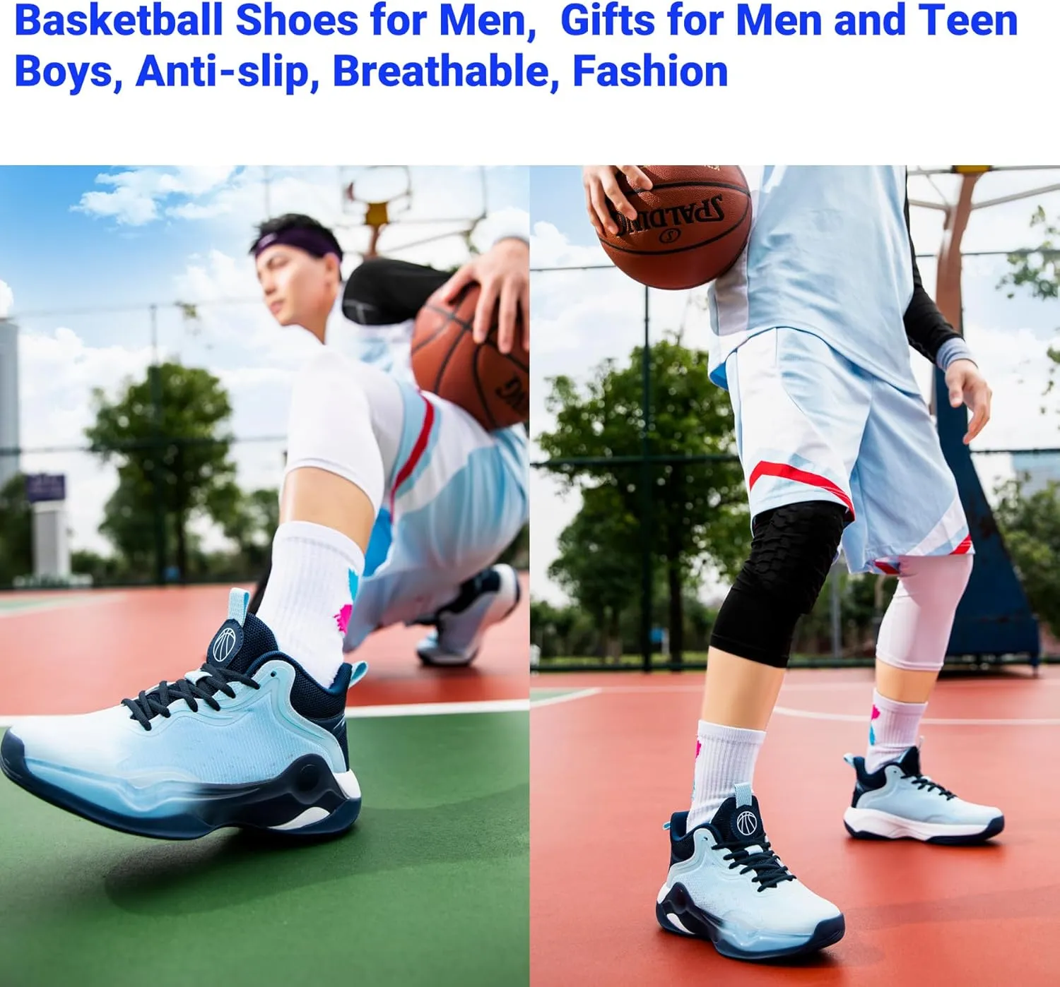 Beita High Upper Basketball Shoes for Men Sneakers Breathable Sports Shoes Anti Slip