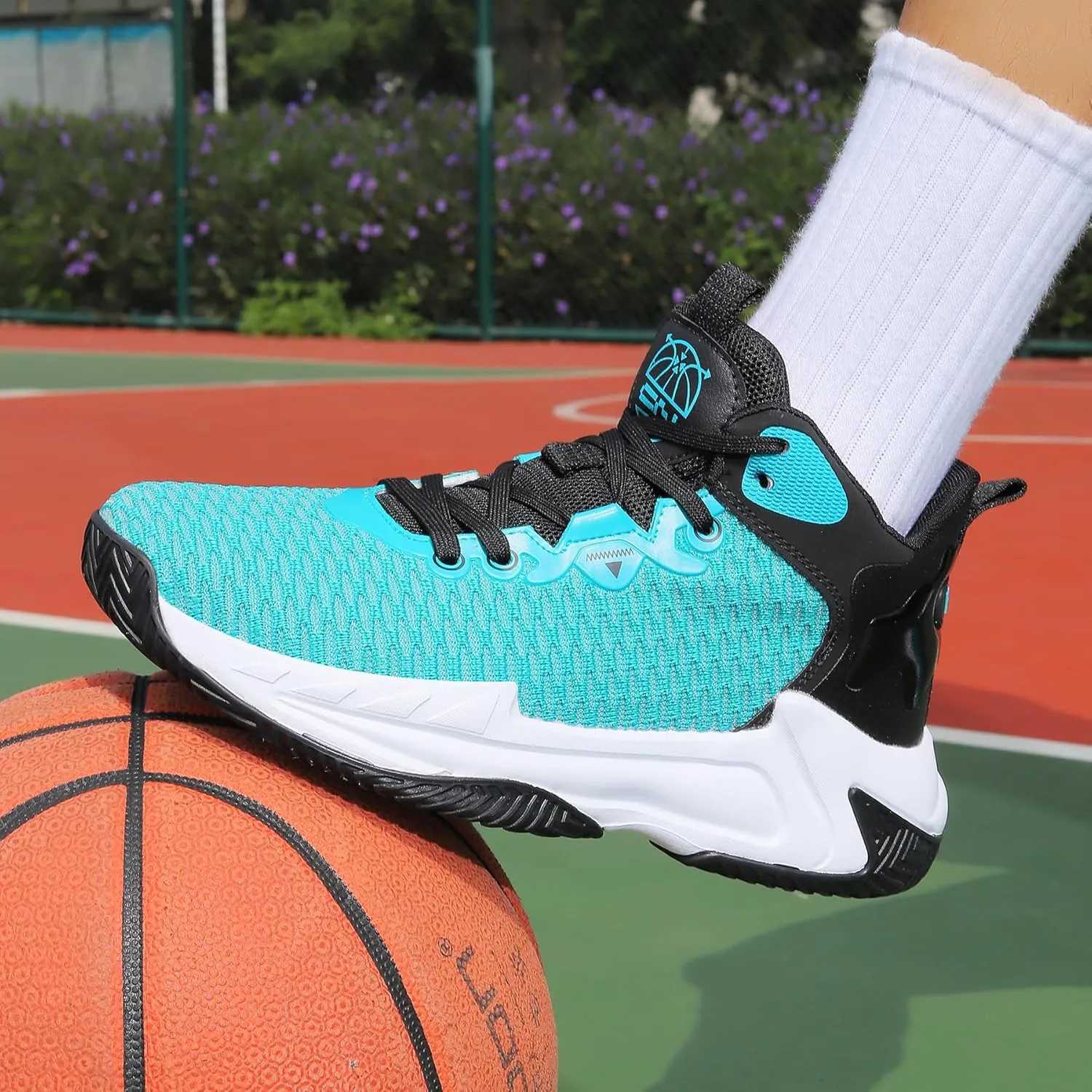 Beita High Upper Basketball Shoes for Men Sneakers Breathable Sports Shoes Anti Slip