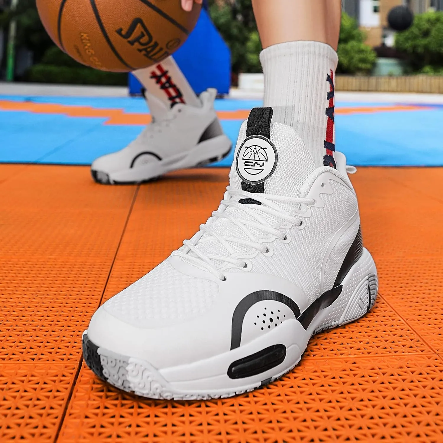 Beita High Upper Basketball Shoes for Men Sneakers Breathable Sports Shoes Anti Slip
