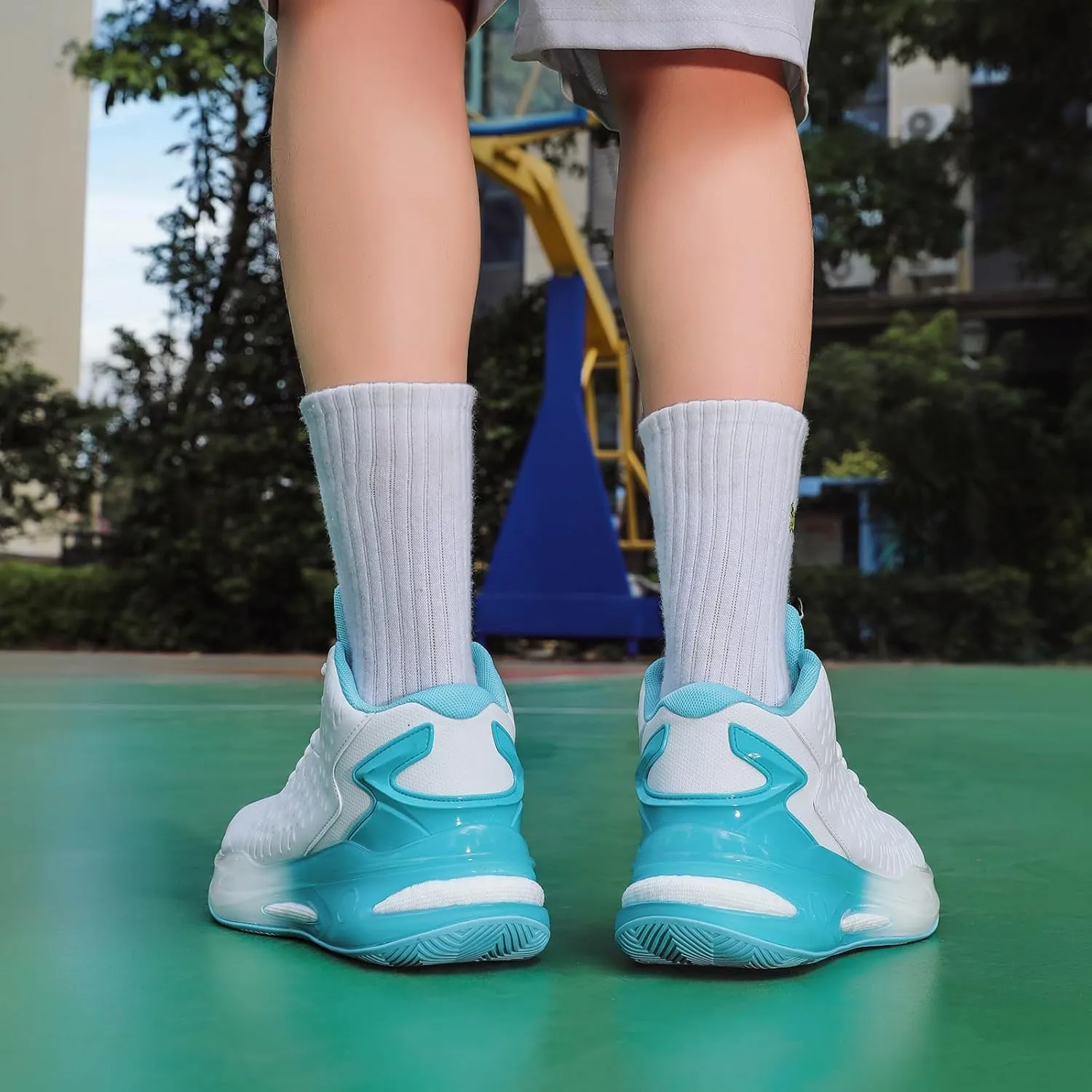 Beita High Upper Basketball Shoes for Men Sneakers Breathable Sports Shoes Anti Slip