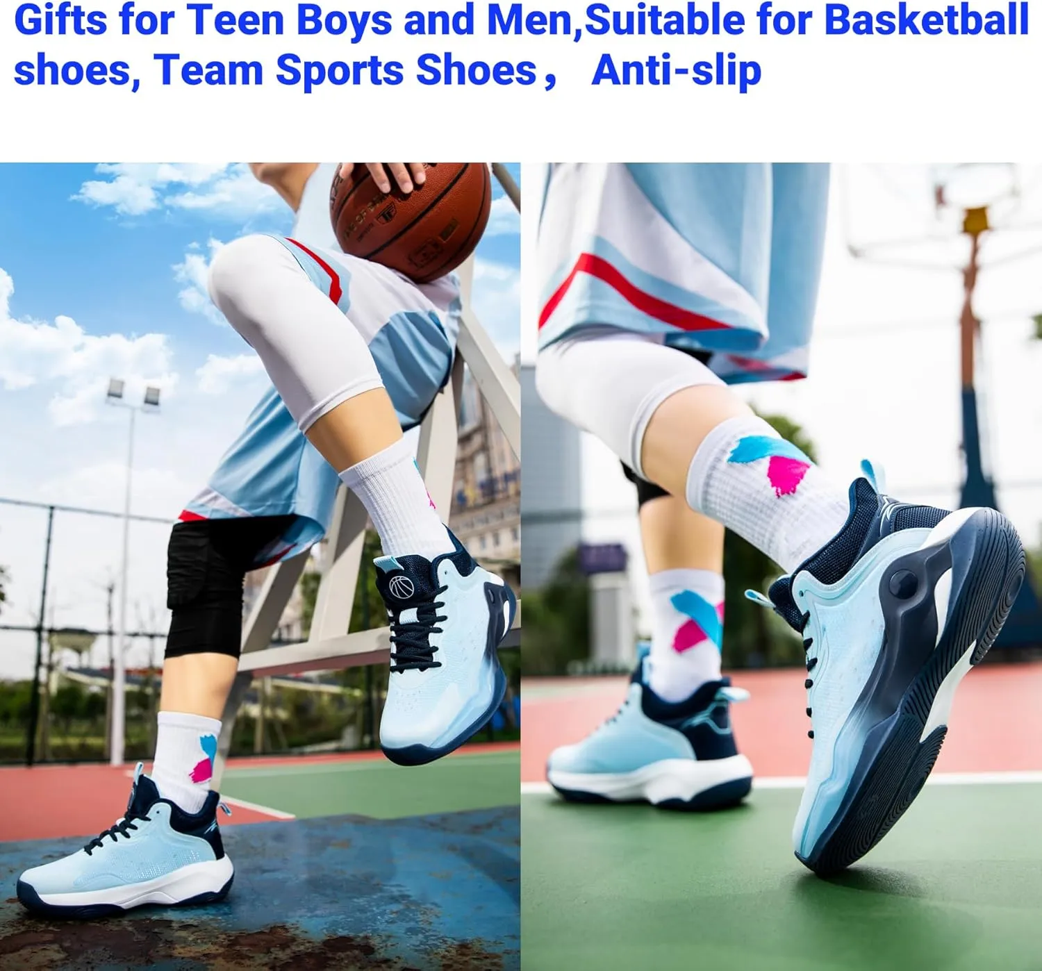 Beita High Upper Basketball Shoes for Men Sneakers Breathable Sports Shoes Anti Slip
