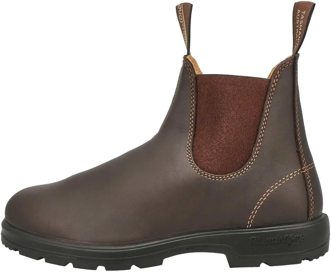Blundstone 550-WAL: Unisex Super 550 Premium Leather Walnut Brown Boots 11.5 M US Women / 9.5 M US Men