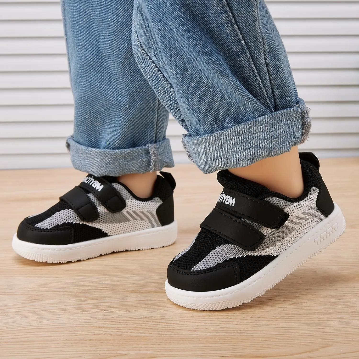 BMCiTYBM Baby Shoes Infant Boy Girl First Walking Shoes Toddler Lightweight Non-Slip Tennis Sneakers for 6 9 12 18 24 Months