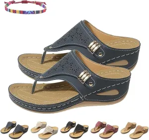 Breathable Mesh Sports Sandals with Non-Slip Sole, 2024 New Comfortable and Durable Summer Sandals for Women