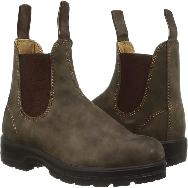 Chelsea Boots Men Work Western Cowboy Boots Casual Shoes High top Ankle Boots Snow Boots Men Safety Work Boots