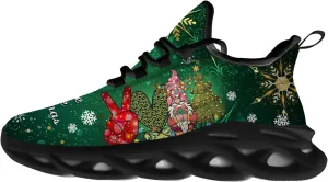 Ciadoon Christmas Shoes for Women Men Road Running Walking Tennis Breathable Lightweight Sneakers Gifts for Men Women