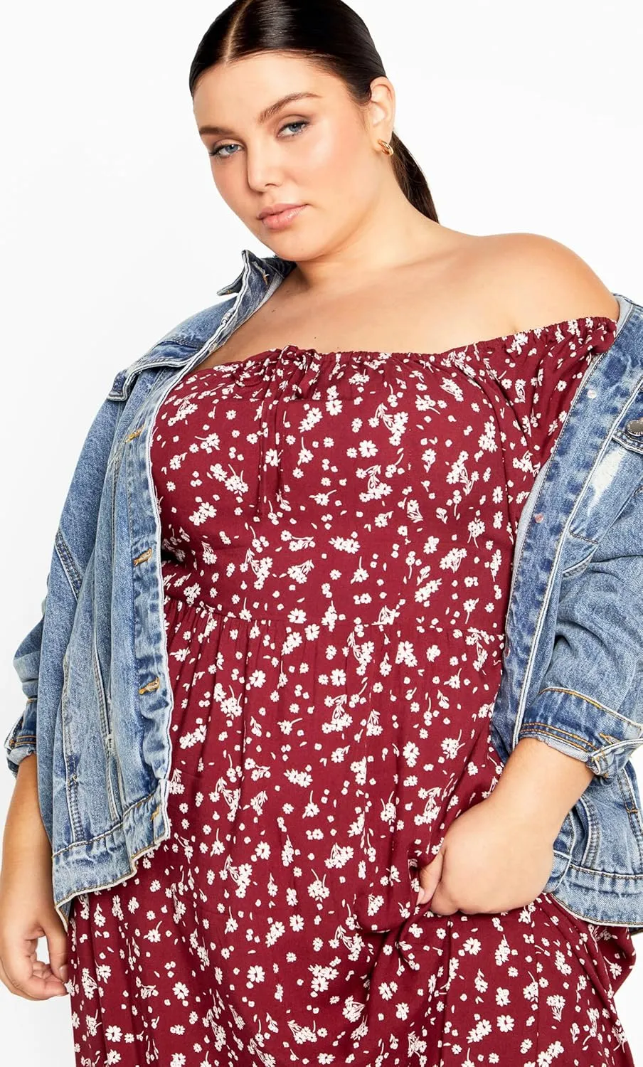 City Chic Women's Plus Size Dress Jessie PRT