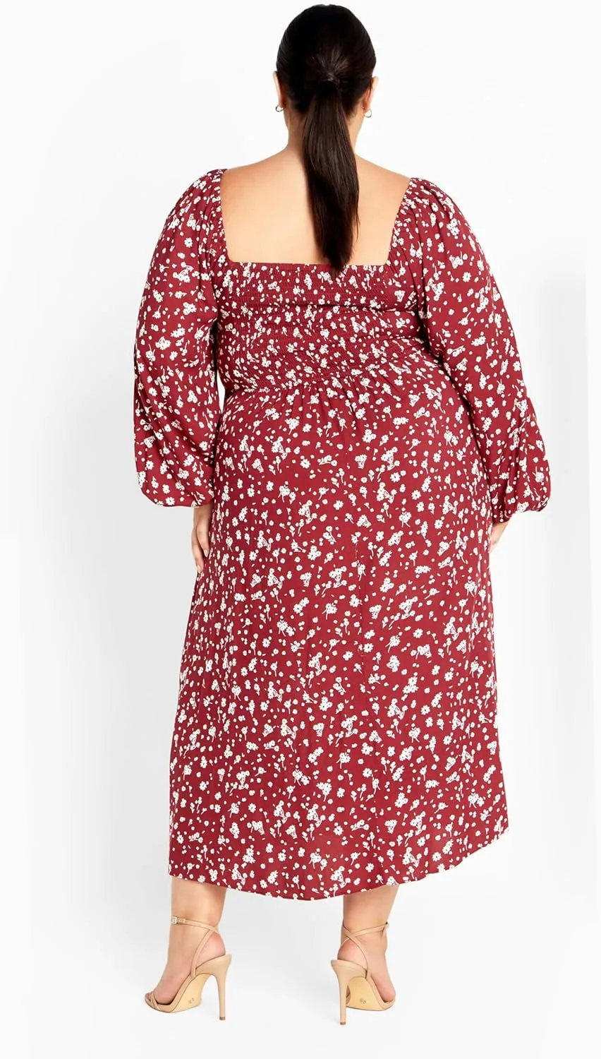 City Chic Women's Plus Size Dress Jessie PRT