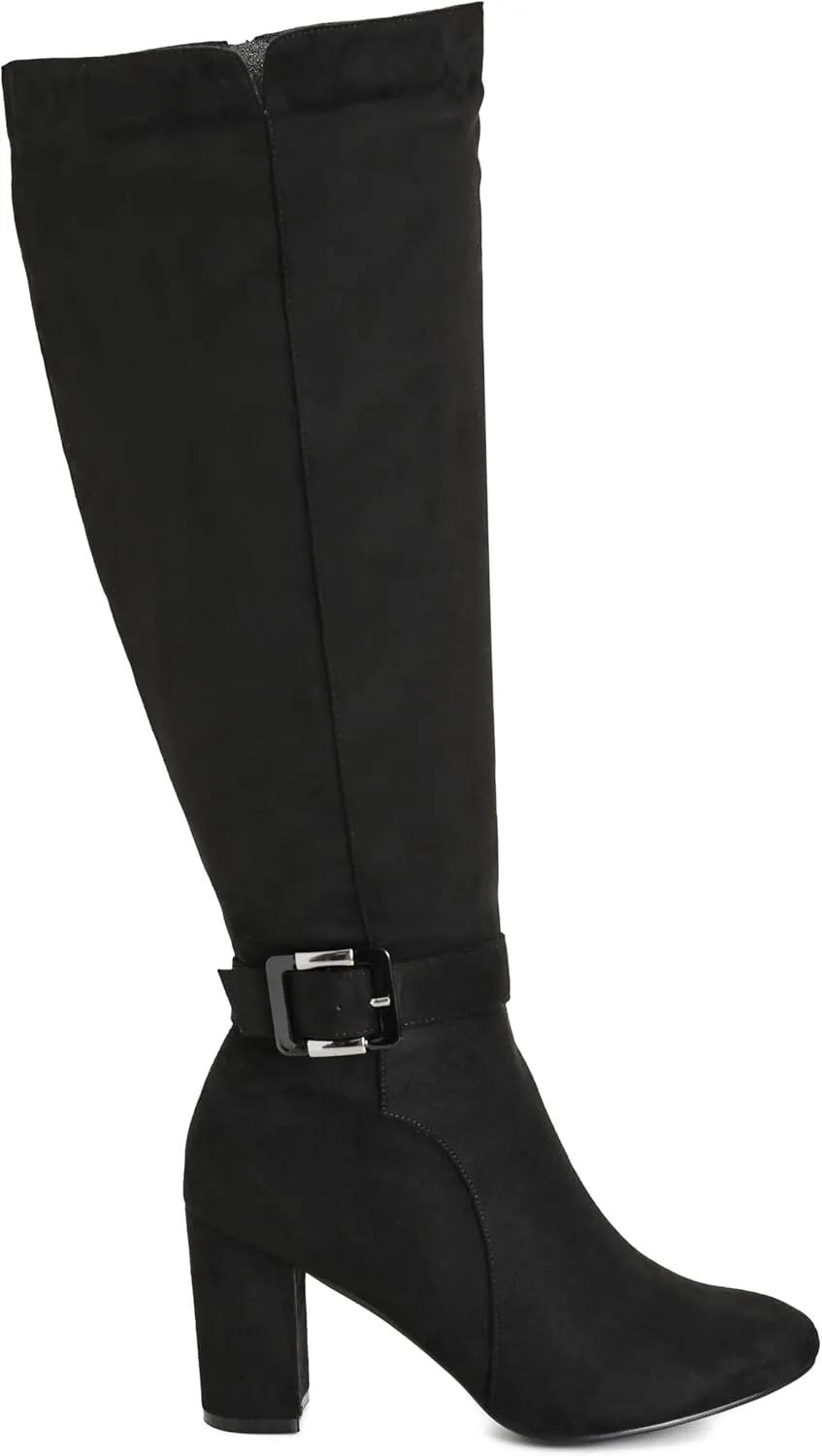 City Chic Women's Wide Fit Kourt Knee Boot