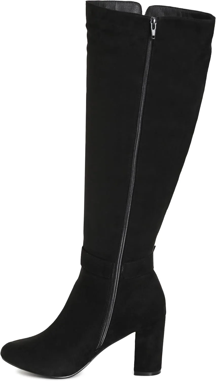 City Chic Women's Wide Fit Kourt Knee Boot