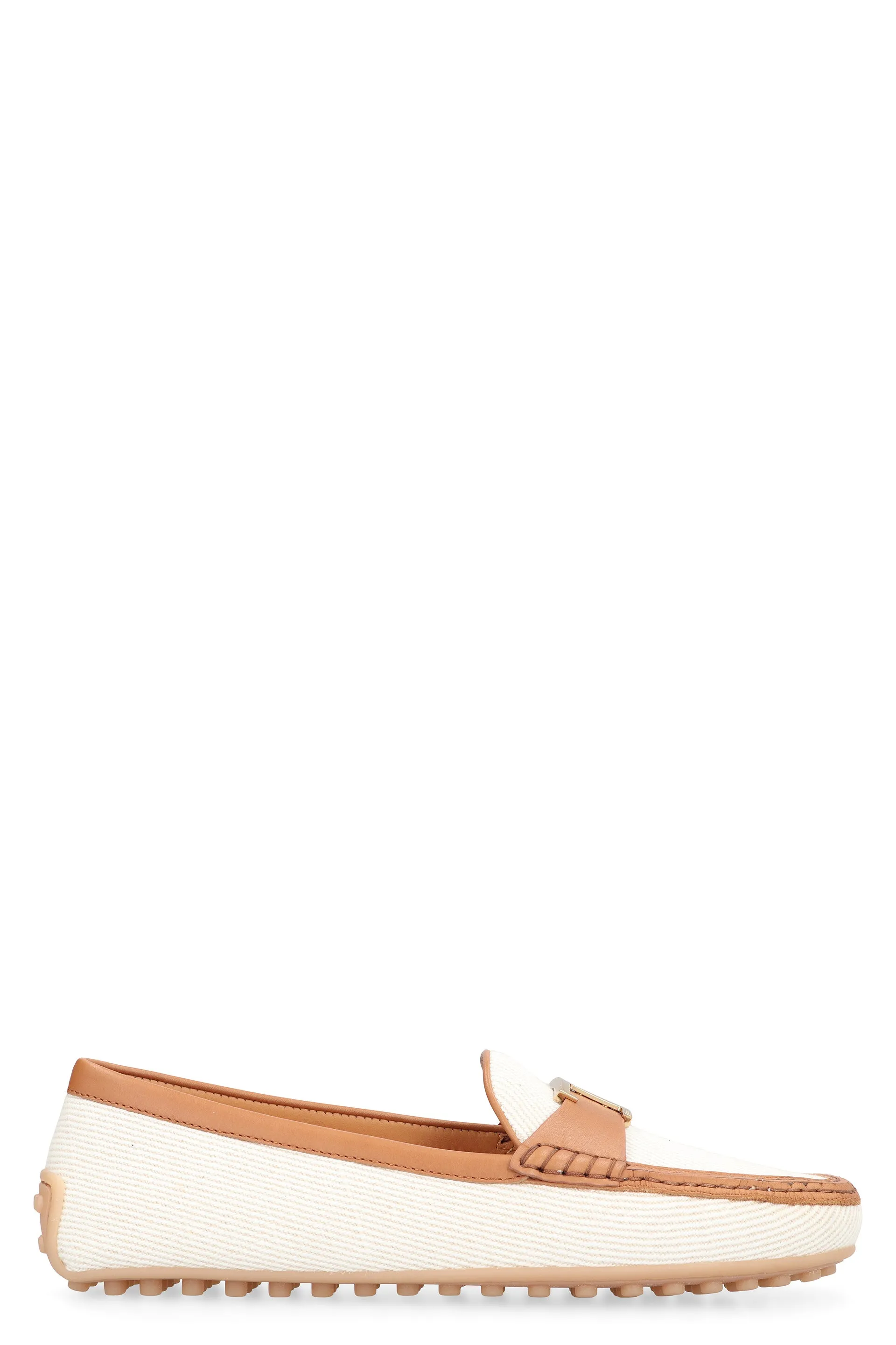 City Gommino fabric loafers