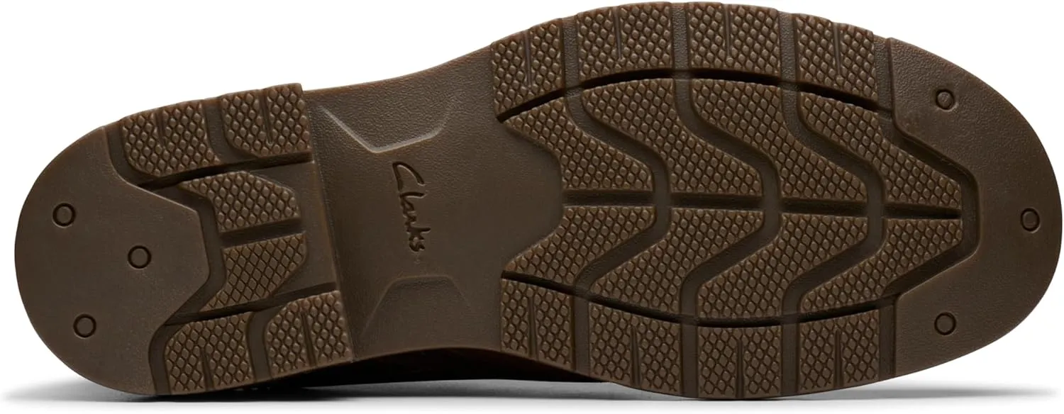Clarks Mens Morris Peak Leather Outdoor Hiking Boots