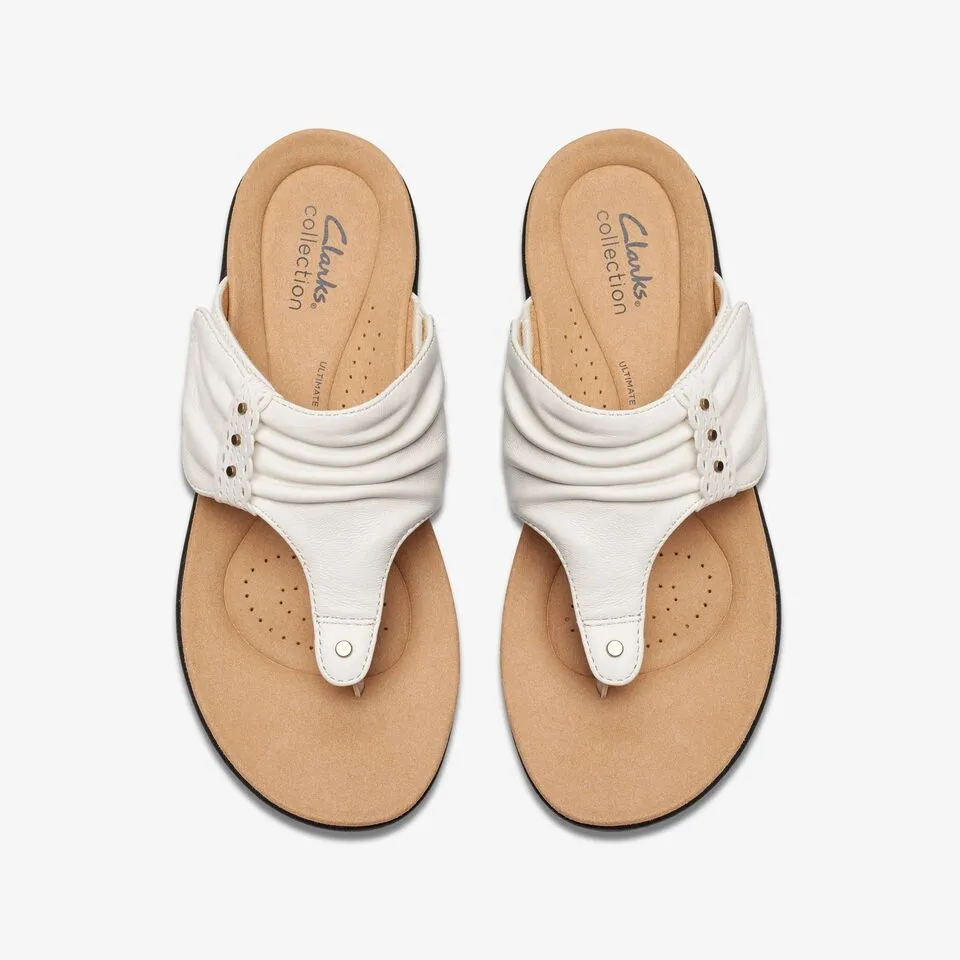 Clarks Womens Laurieann Arla White Multi 26177325