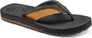 Cobian Men’s DRT Synthetic Leather Strap Flip-Flop Sandals
