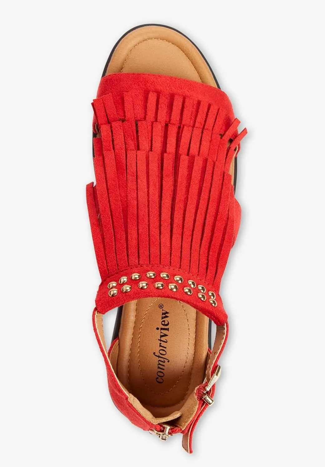 Comfortview Women's Wide Width The Carmella Sandal