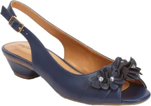 Comfortview Women's Wide Width The Rider Slingback