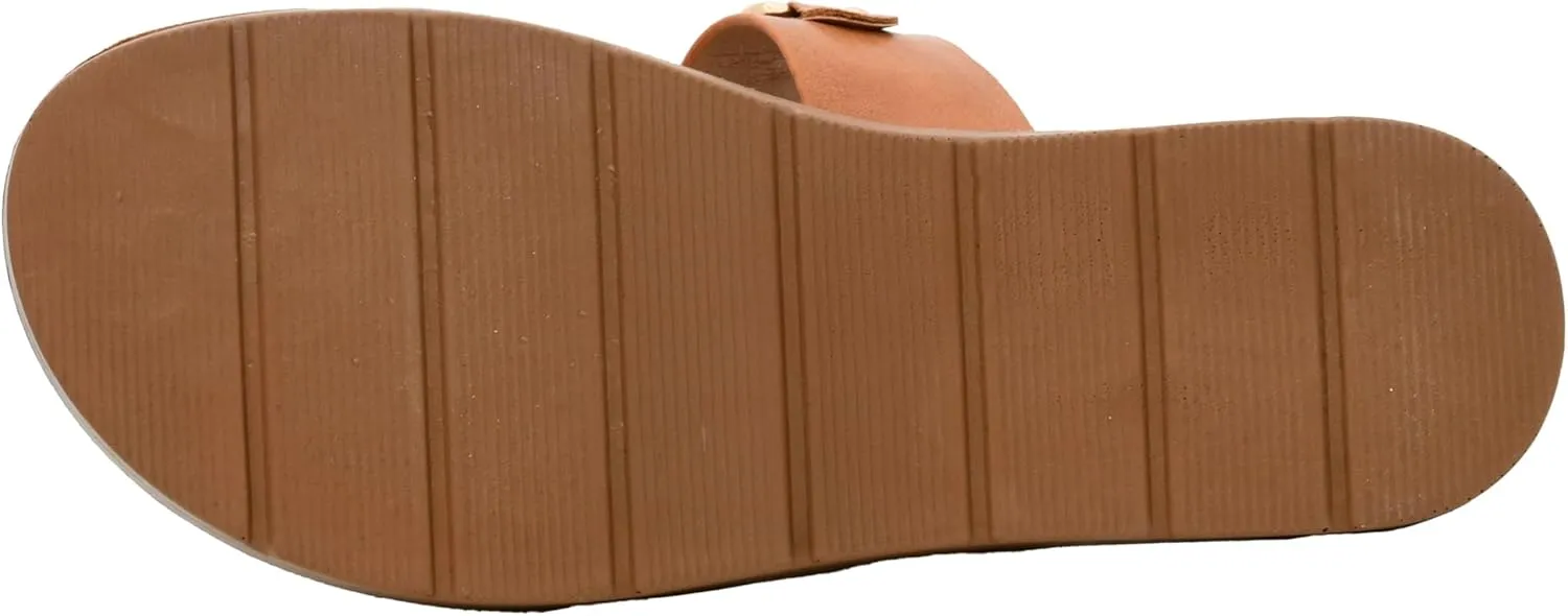 Corkys Footwear Seeing Double Sandals - Where Comfort Meets Chic with Lightweight Feel, Two Straps With a Chunky Chain Detail, And Comfortable Insoles
