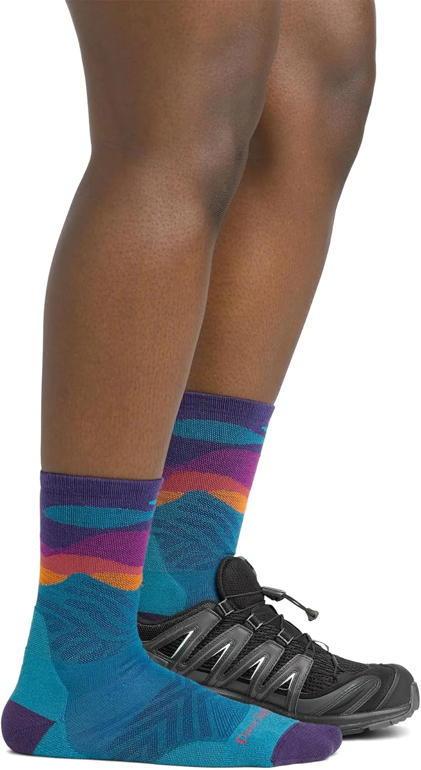 Darn Tough Vermont Mirnavated Micro Crew Socks Women Athletic, Ultra-Lightweight Running Socks for Women, Style 1067