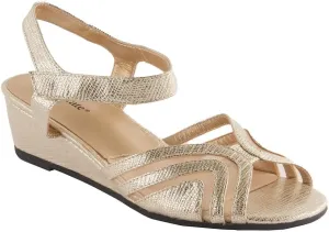 David Tate Womens Admire Peep Toe Dressy Wedge Sandals