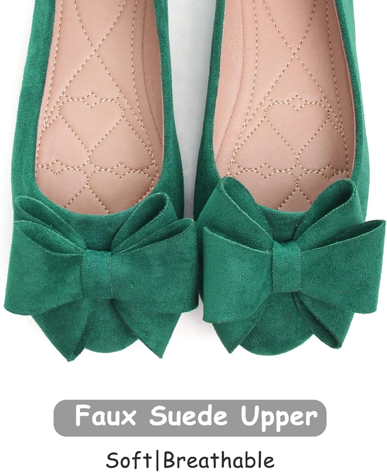 Dear Time Women's Ballet Flats Dress Ballet Shoes Slip on for Office Work Comfortable Shoes