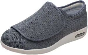 Diabetic Shoes Width Shoe for Elderly Women,Adjustable Closure Lightweight Breathable Swollen Feet Walking Edema Sneakers