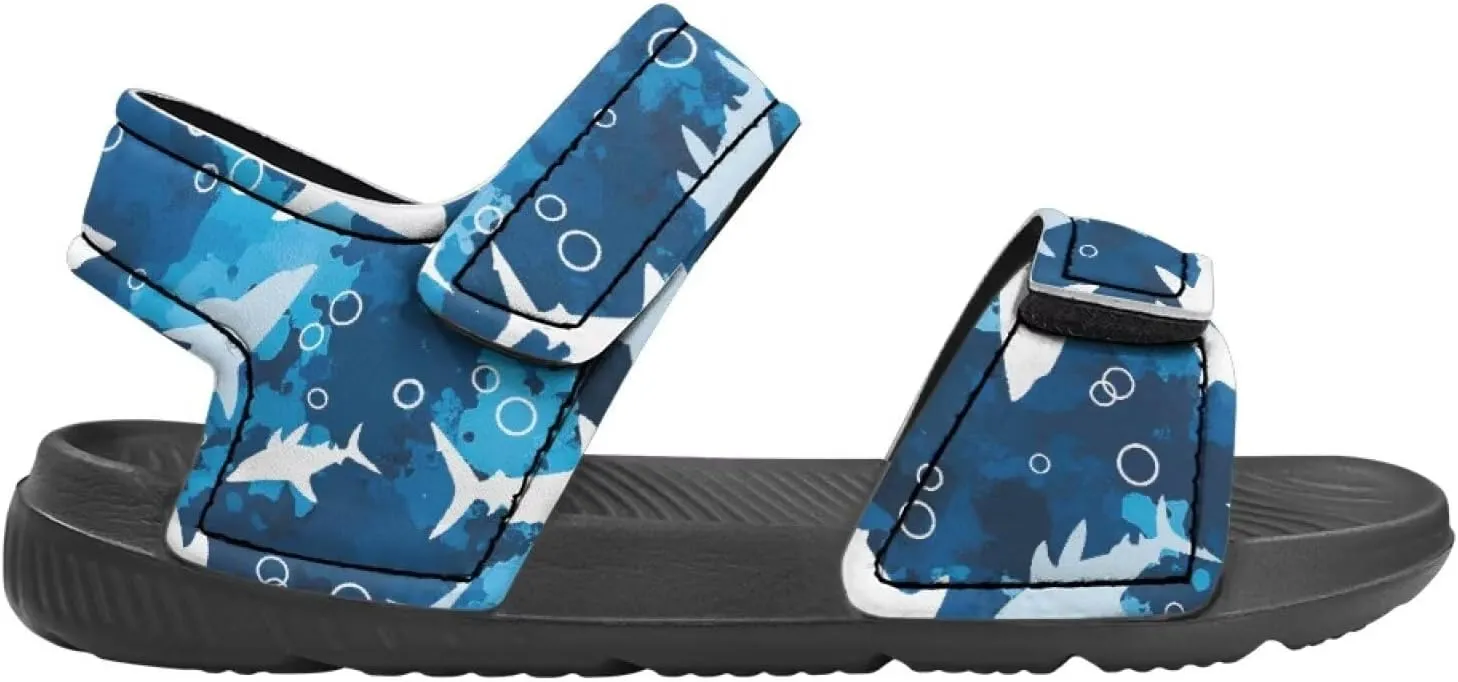 Double Buckle Sandals for Toddlers Water Shoes Girls Boys Sandals Casual Outdoor Athletic Slippers Water Proof