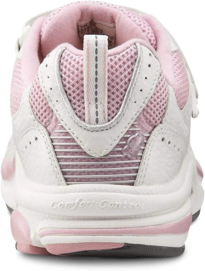 Dr. Comfort Victory White Therapeutic Shoes for Women with Gel Inserts-Stylish Closure-Womens Sneakers Athletic Shoes