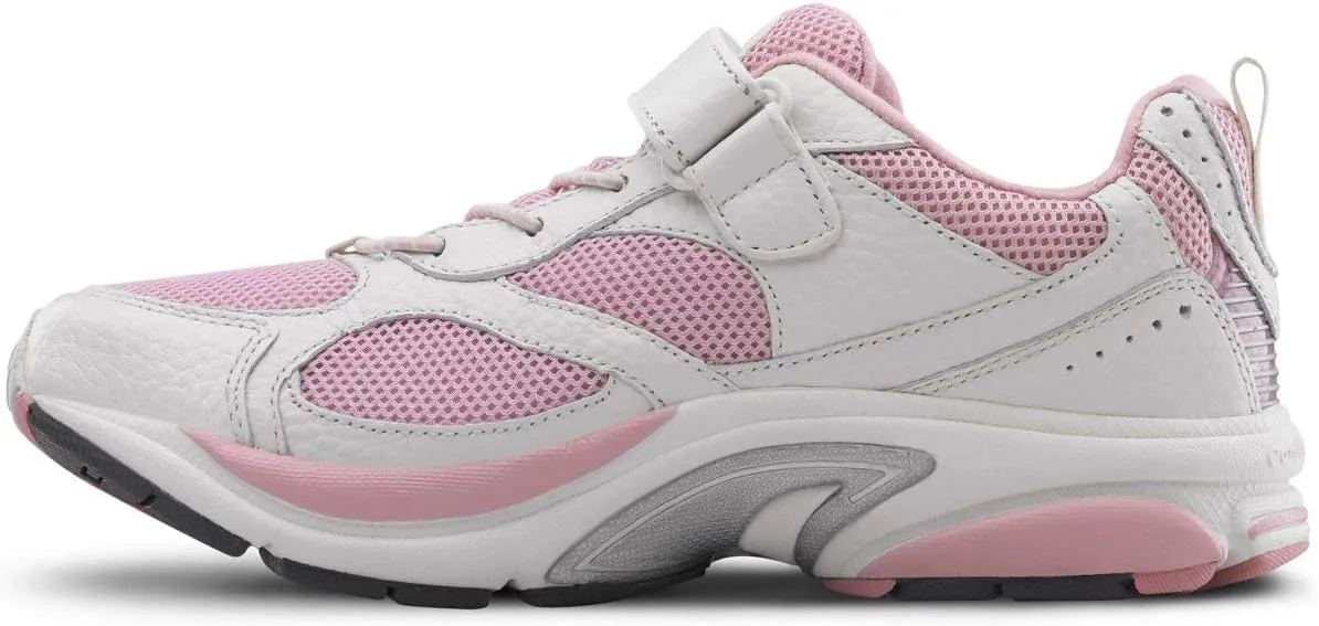 Dr. Comfort Victory White Therapeutic Shoes for Women with Gel Inserts-Stylish Closure-Womens Sneakers Athletic Shoes