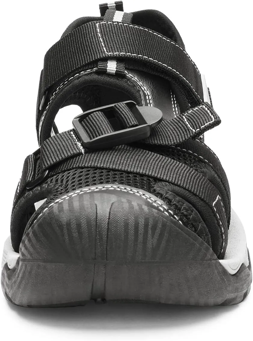 DREAM PAIRS Women's Closed Toe Sport Hiking Sandals，Summer Outdoor Comfortable Walking Water Sandals