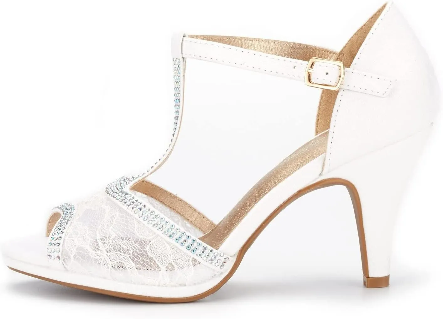 DREAM PAIRS Women's Fashion Stilettos Open Toe Pump Heel Sandals
